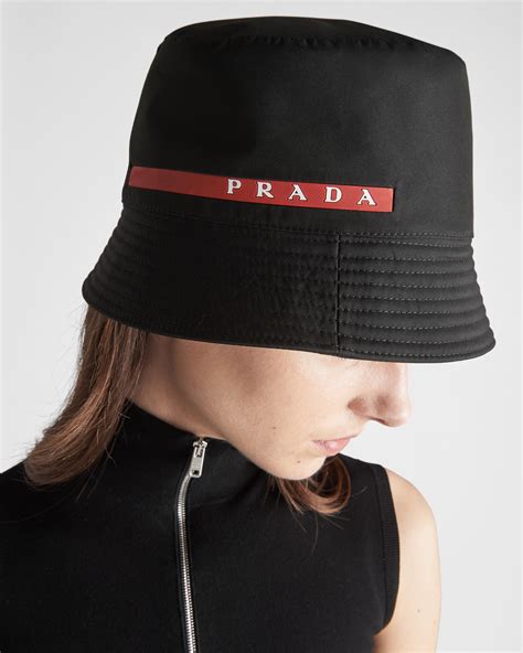 black Prada bucket hat